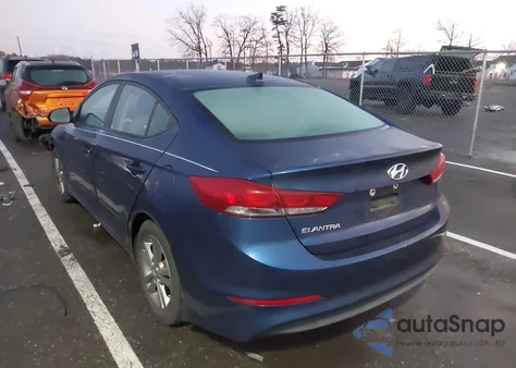 2018 Hyundai Elantra Value Edition z USA, uszkodzony, nr VIN 5NPD84LF5JH350391